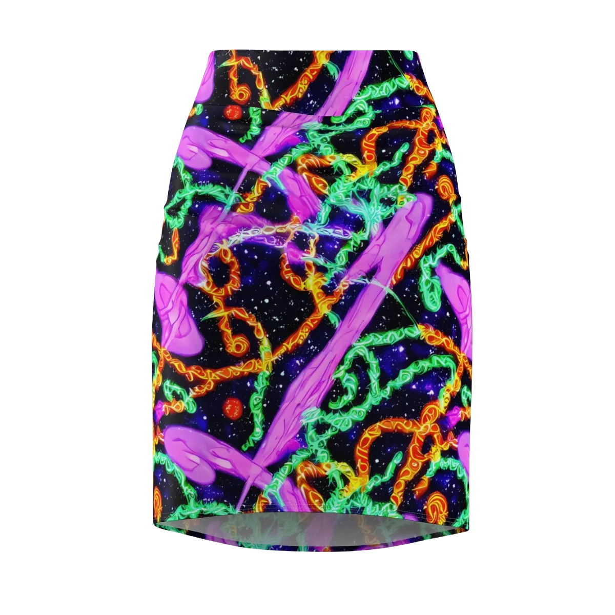 Enckell's Nebula on Pencil Skirt — Front