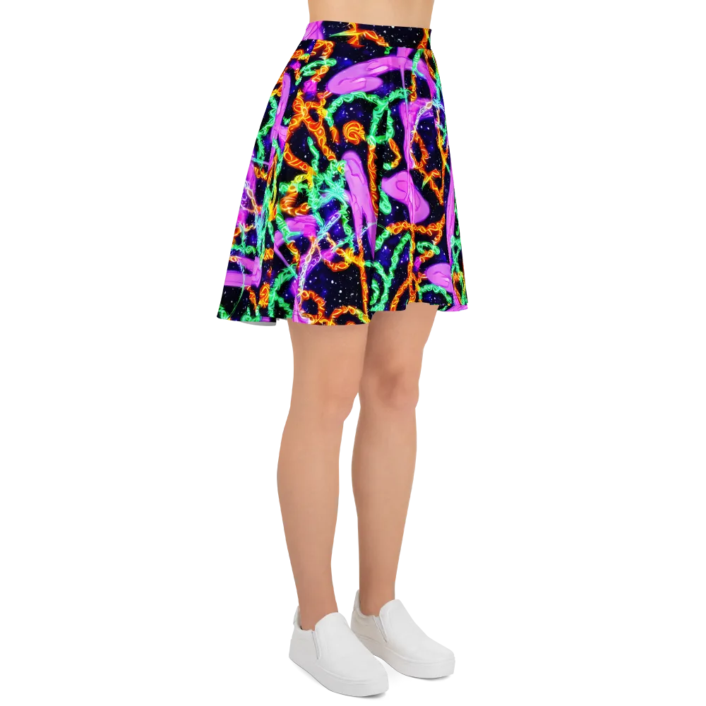 Enckell's Nebula on Skater Skirt — Right