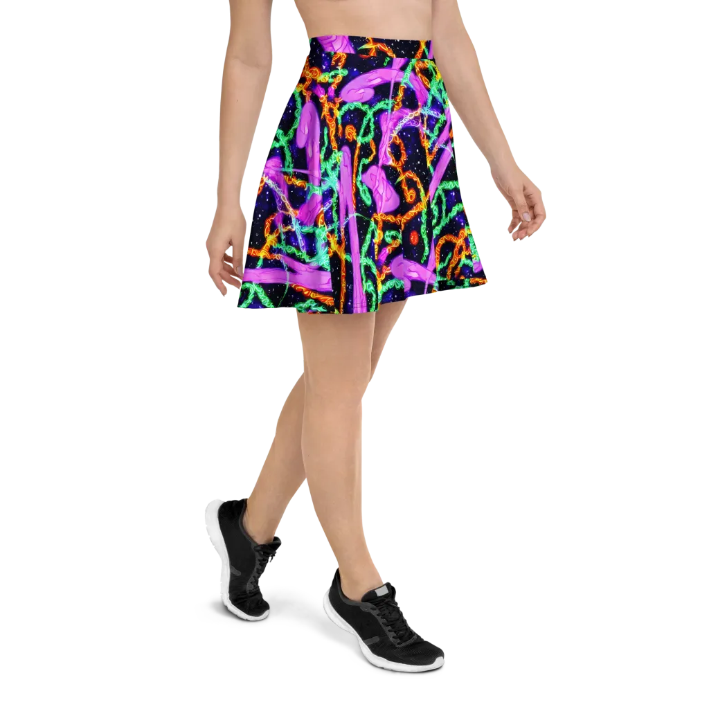 Enckell's Nebula on Skater Skirt — Right