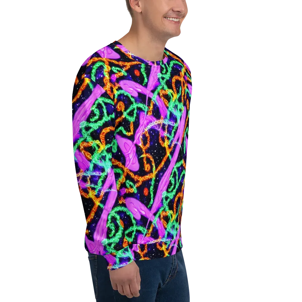 Enckell's Nebula on Sweatshirt — Right Front