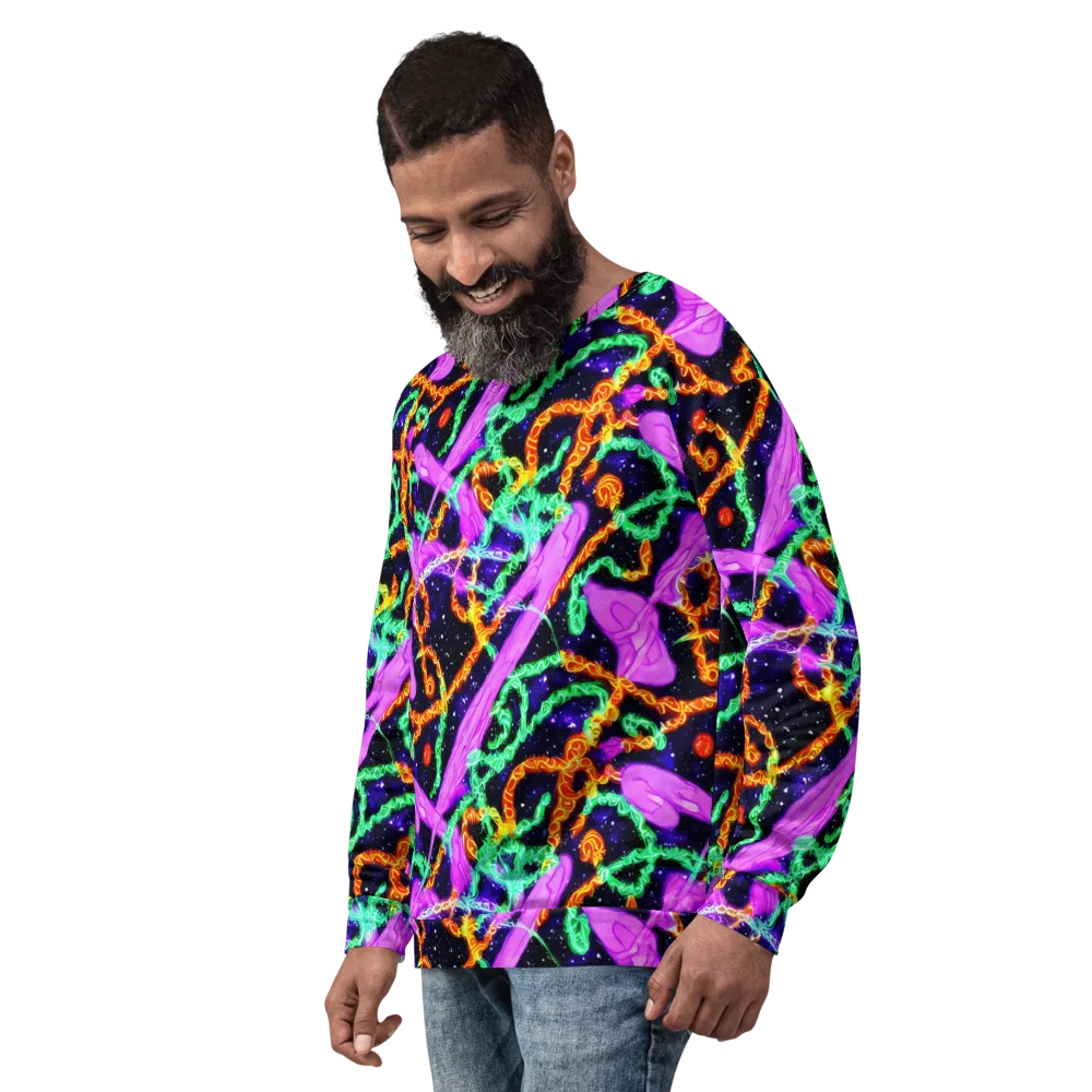 Enckell's Nebula on Sweatshirt — Left Front