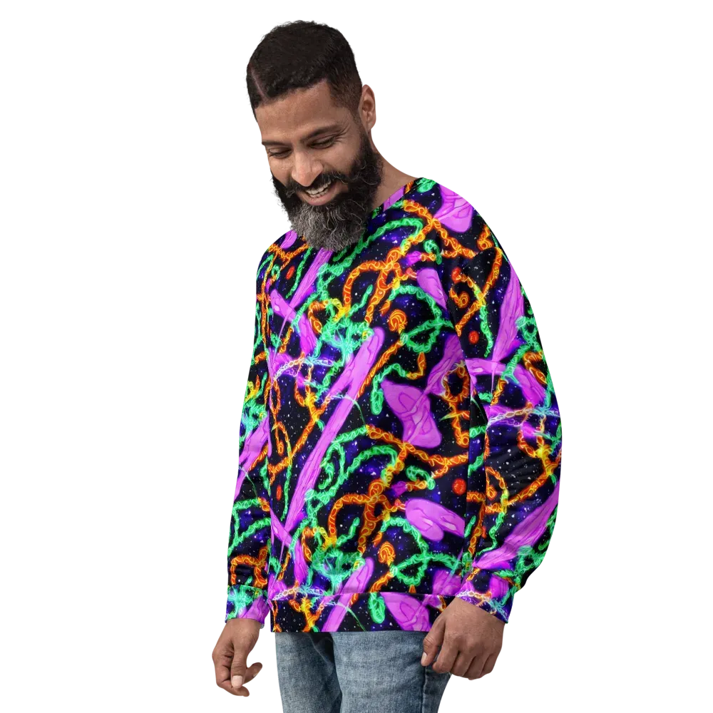 Enckell's Nebula on Sweatshirt — Left Front