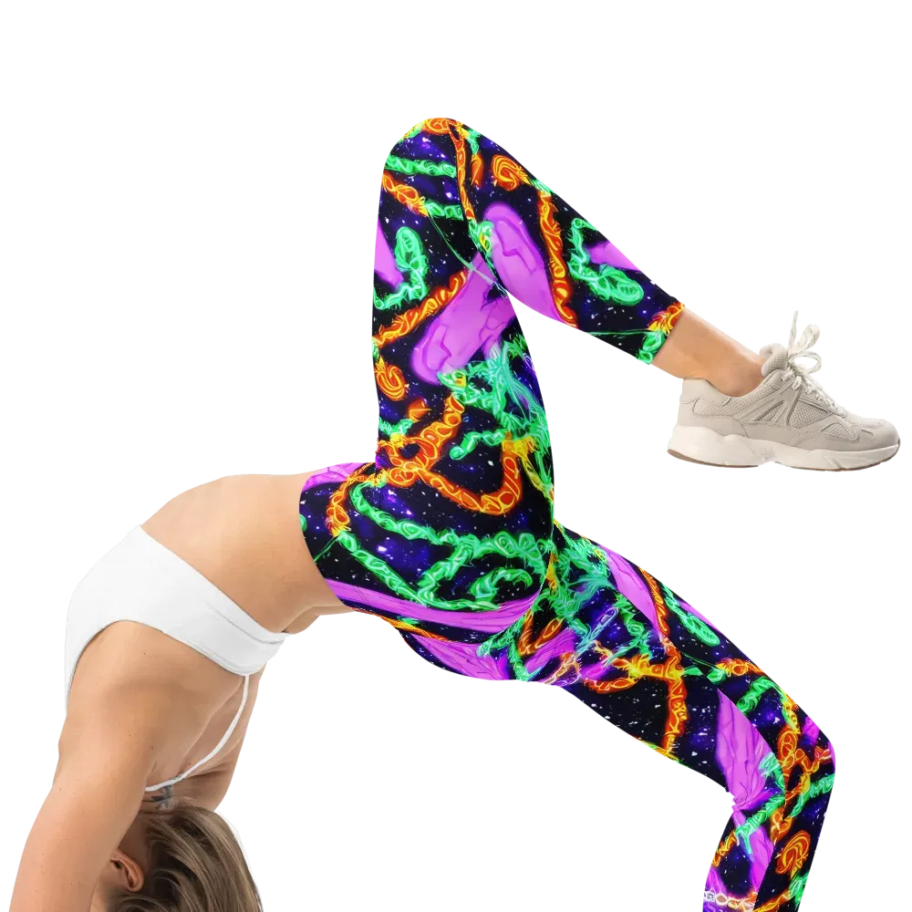 Enckell's Nebula on Leggings — Right