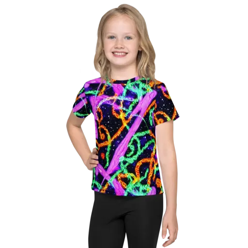 Enckell's Nebula on a Kids Crew Neck T-Shirt