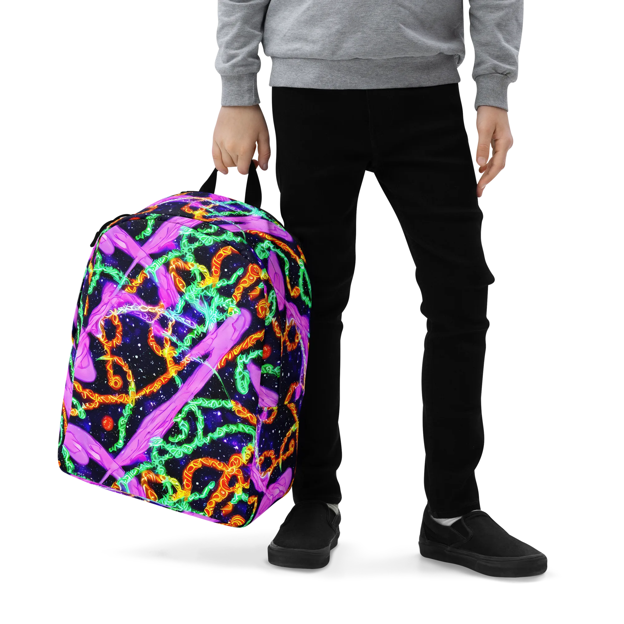 Enckell's Nebula on Minimalist Backpack — Zoomed-in