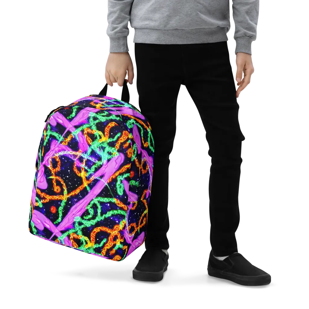 Enckell's Nebula on Minimalist Backpack — Zoomed-in