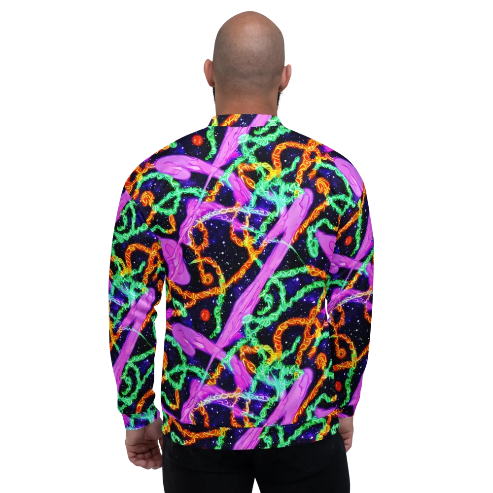 Enckell's Nebula on Bomber Jacket — Back