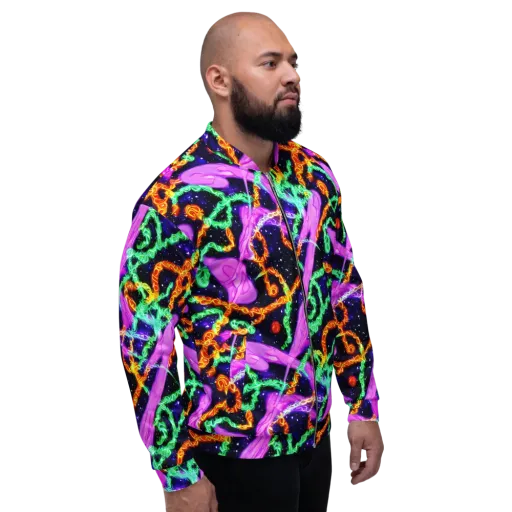Enckell's Nebula on a Bomber Jacket