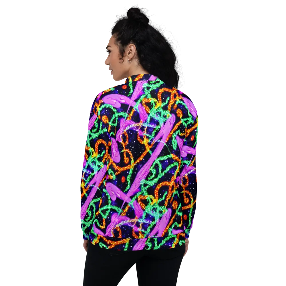 Enckell's Nebula on Bomber Jacket — Back