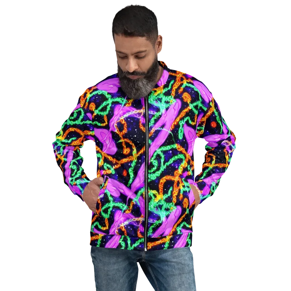 Enckell's Nebula on Bomber Jacket — Front