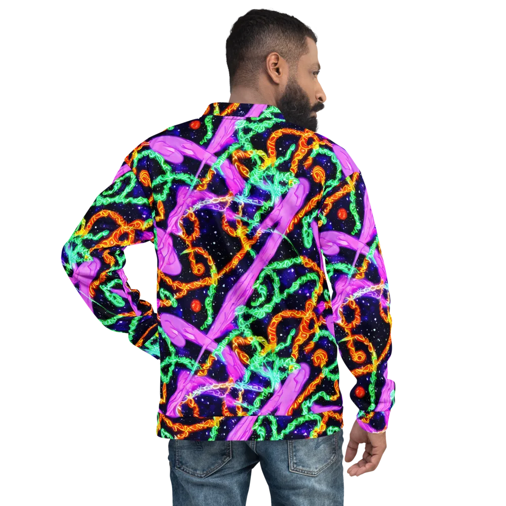 Enckell's Nebula on Bomber Jacket — Back