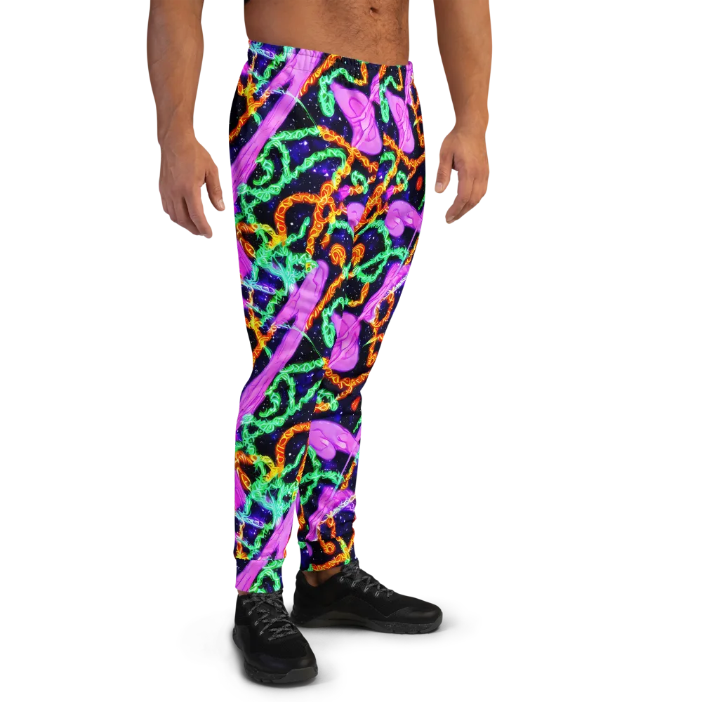Enckell's Nebula on Men's Joggers — Right