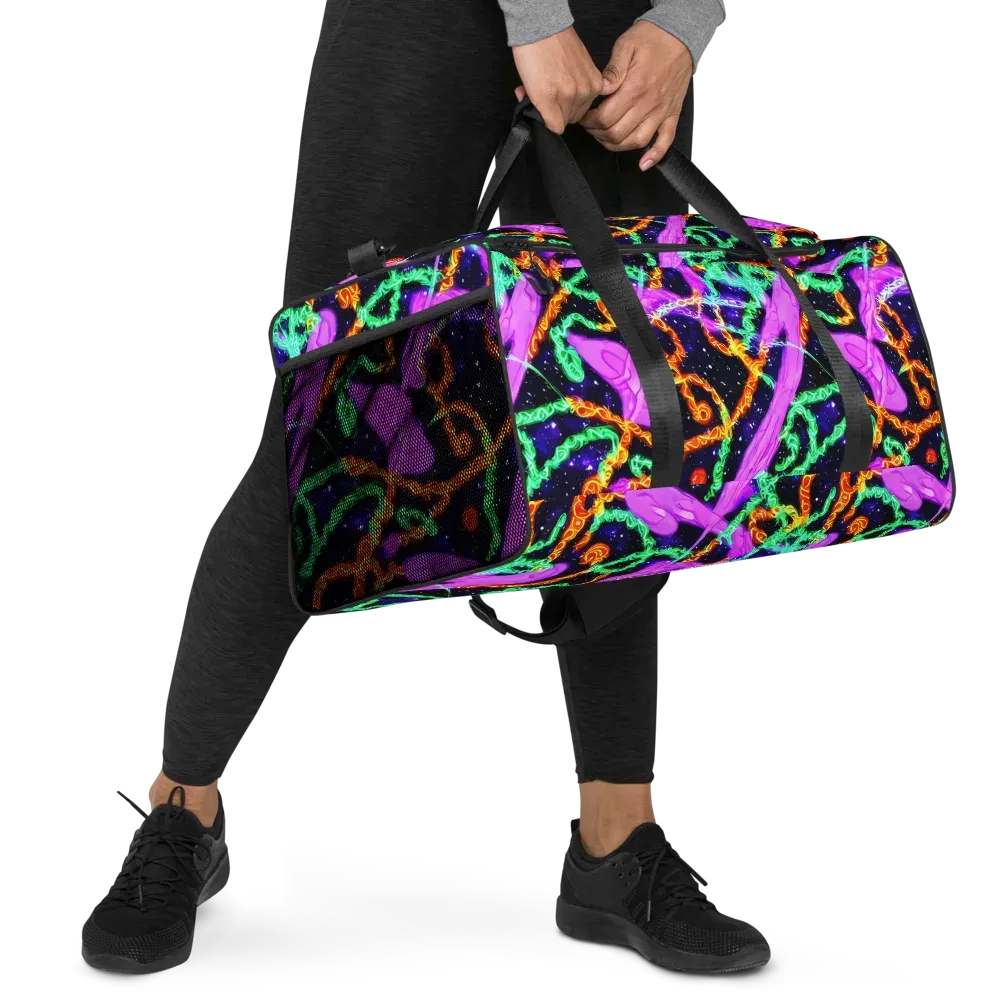 Enckell's Nebula on Duffle Bag — Right Front