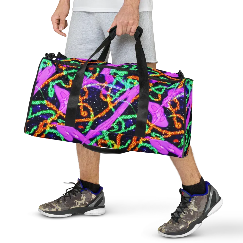 Enckell's Nebula on Duffle Bag — Front