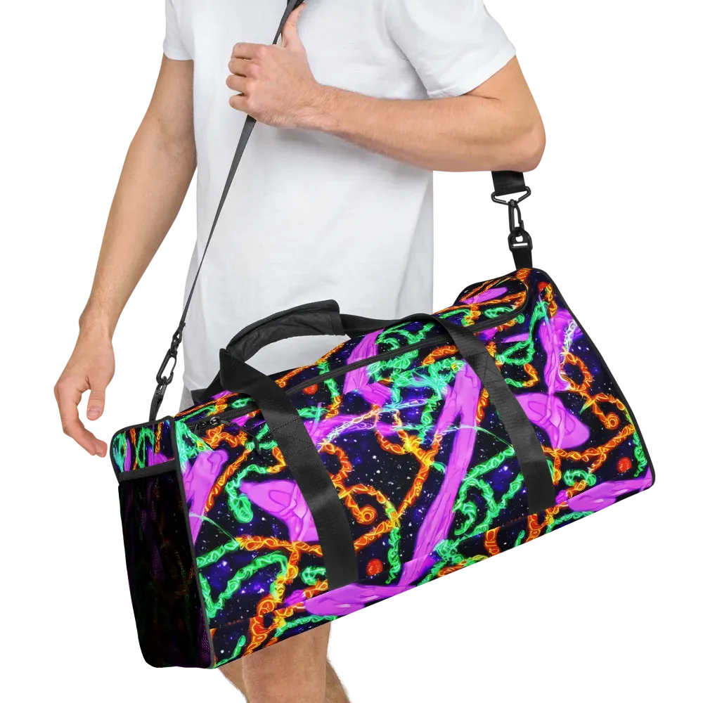 Enckell's Nebula on Duffle Bag — Right Front