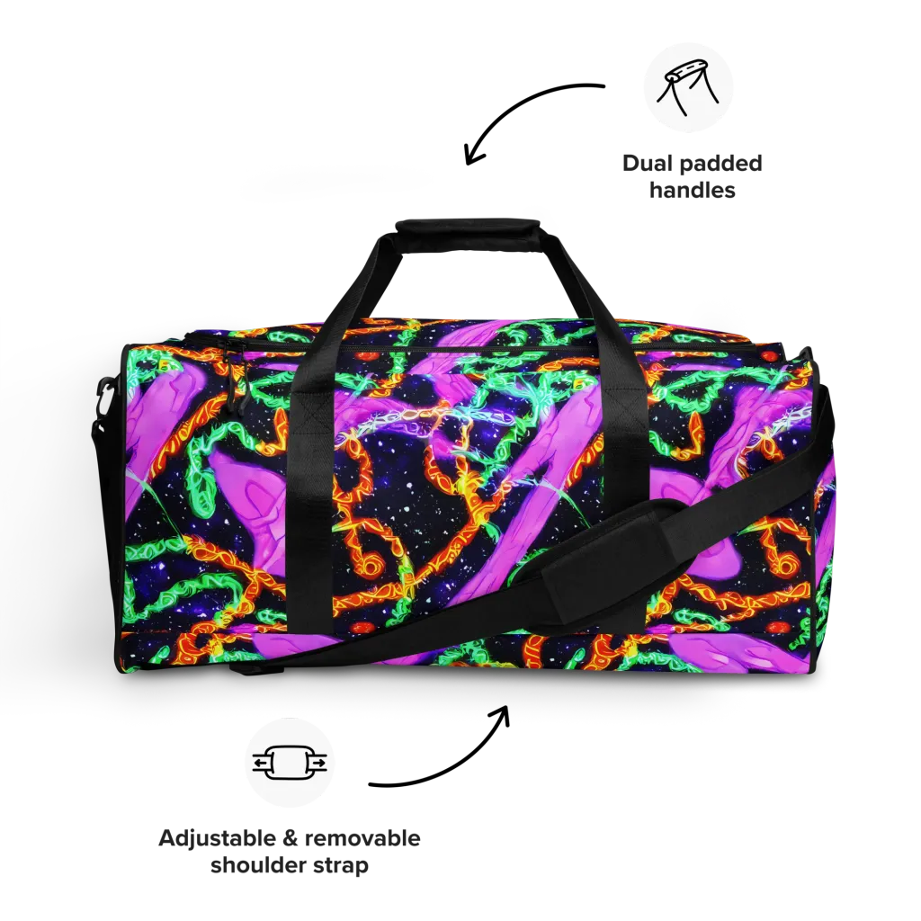 Enckell's Nebula on Duffle Bag — Front