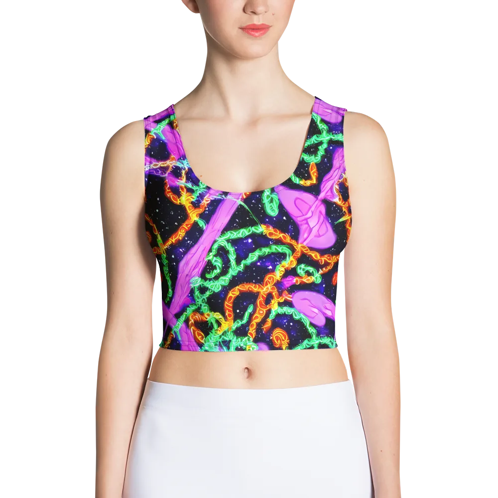 Enckell's Nebula on Crop Top — Front