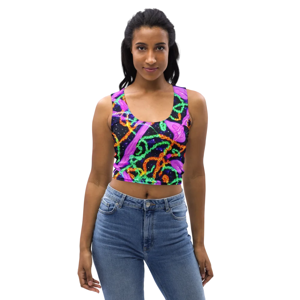 Enckell's Nebula on Crop Top — Front