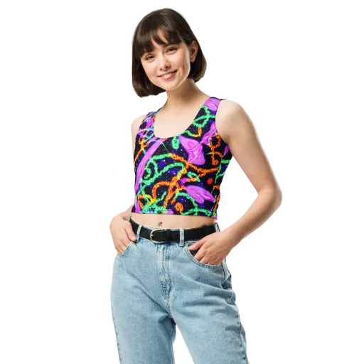 Enckell's Nebula on a Crop Top