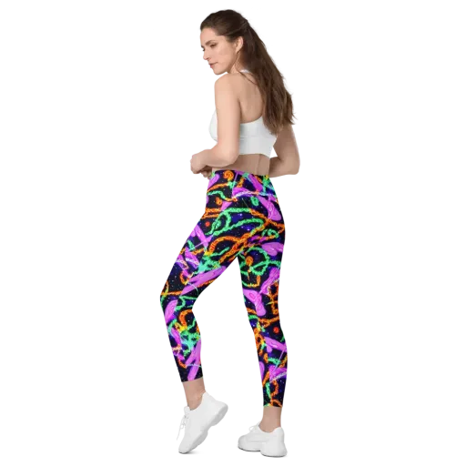 Enckell's Nebula on a Leggings with Pockets