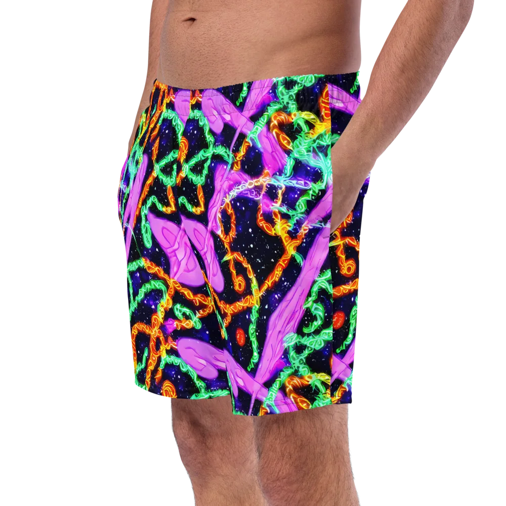 Enckell's Nebula on Swim Trunks — Left Front