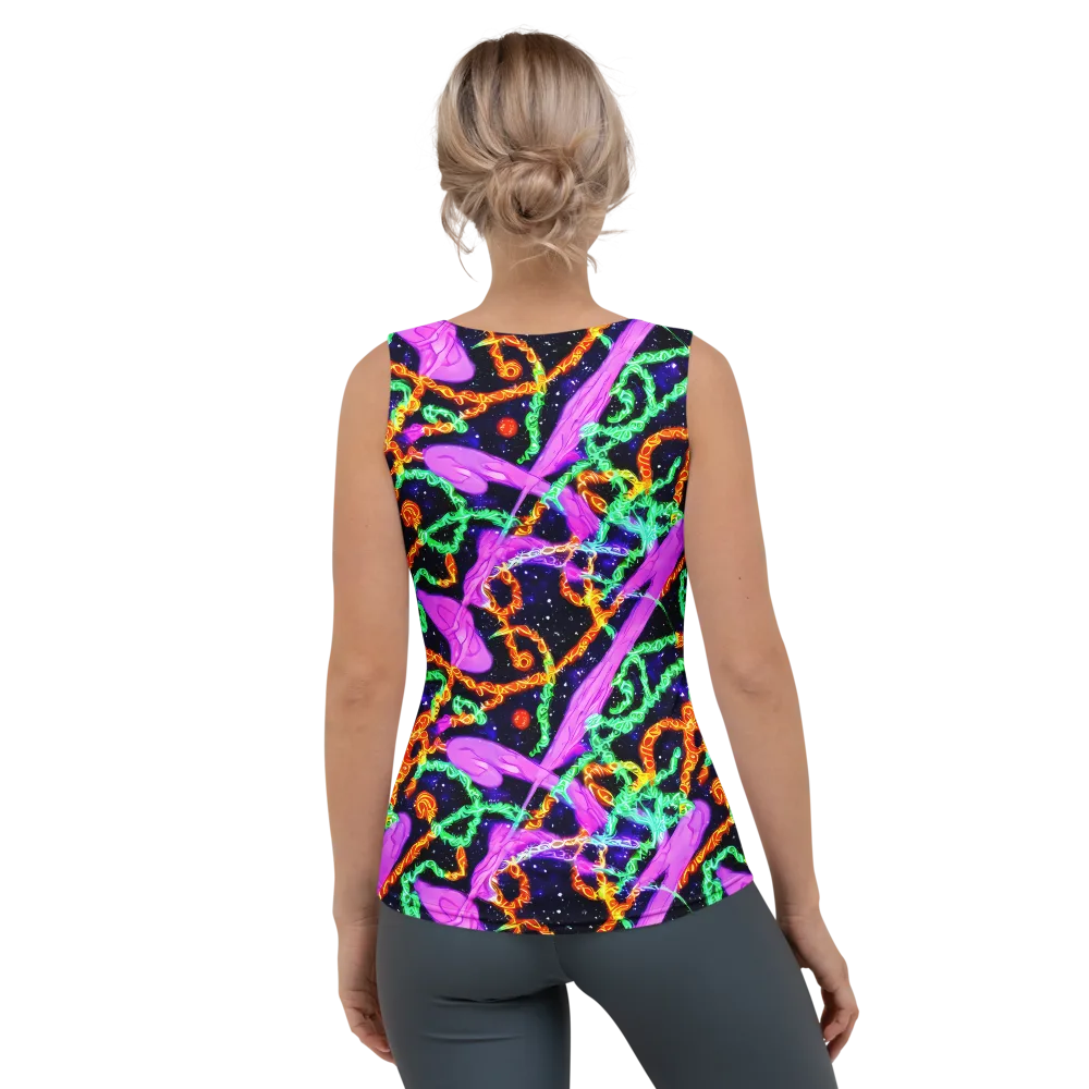 Enckell's Nebula on Women's Tank Top — Back