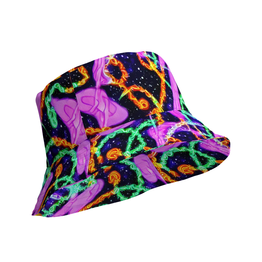 Enckell's Nebula on Reversible Bucket Hat — Product details Outside