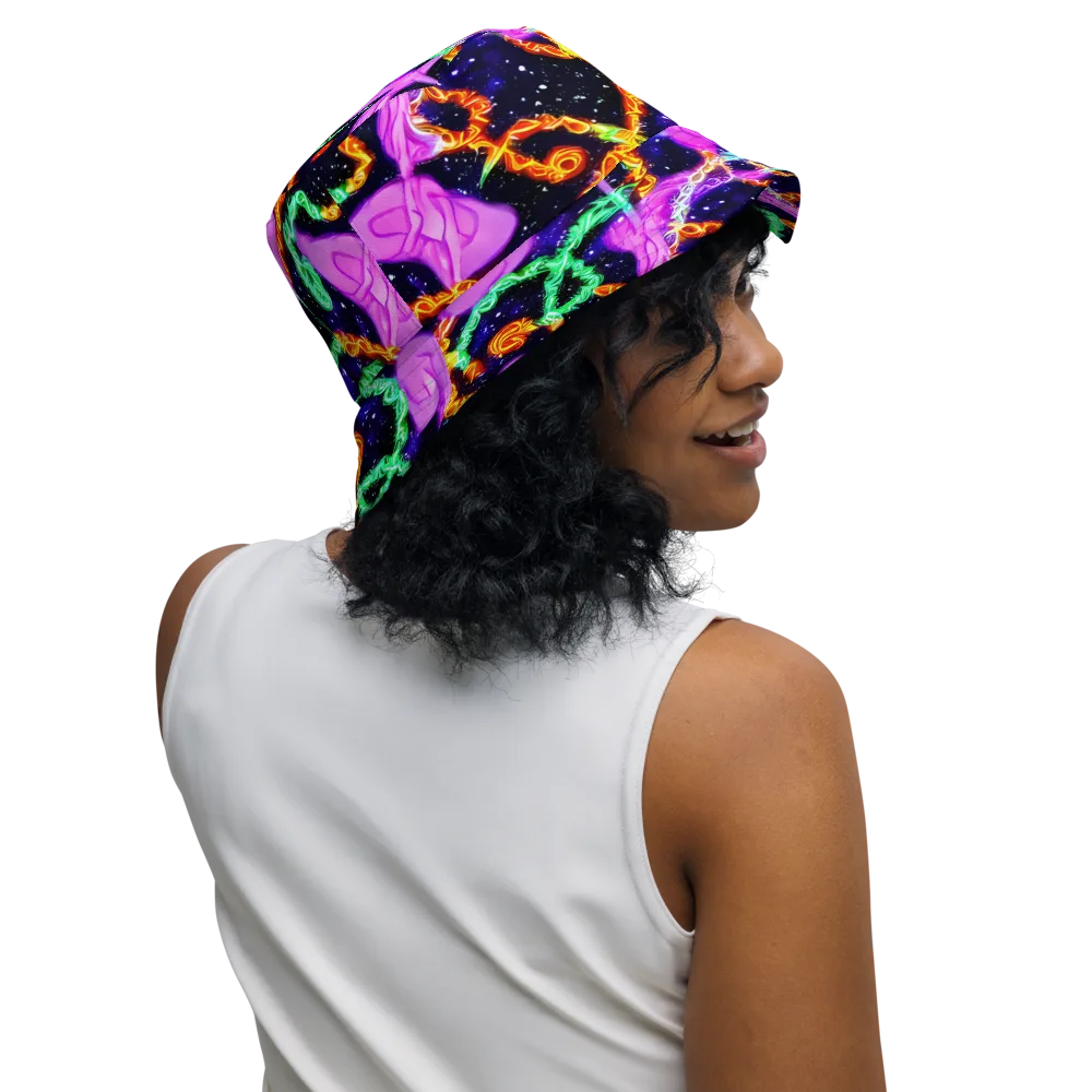 Enckell's Nebula on Reversible Bucket Hat — Right Outside