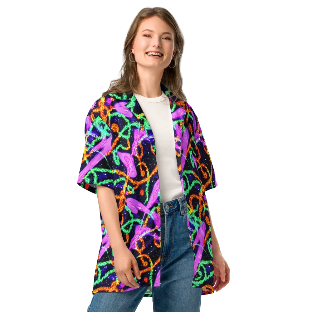Enckell's Nebula on Button Shirt — Front