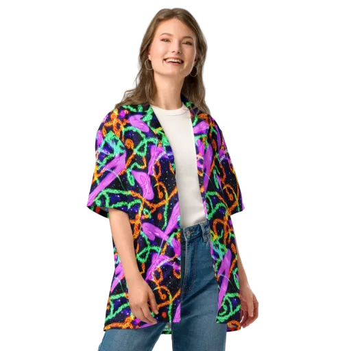 Enckell's Nebula on a Button Shirt
