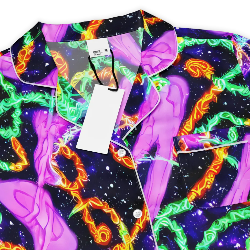 Enckell's Nebula on Women's Short Sleeve Pajama Top — Product details