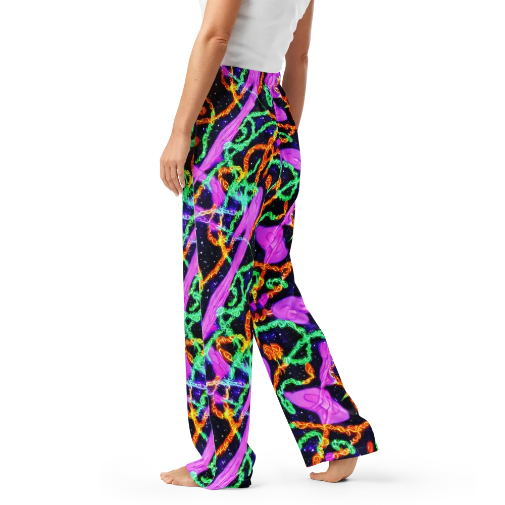 Enckell's Nebula on Women's Pajama Pants — Left