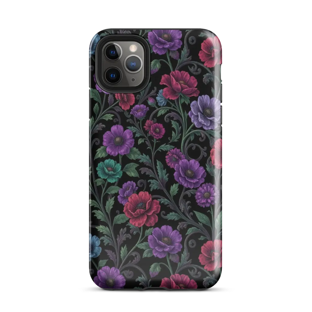 Midnight Botanical on Tough Case for iPhone® — Front