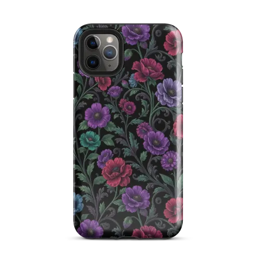 Midnight Botanical on a Tough Case for iPhone®