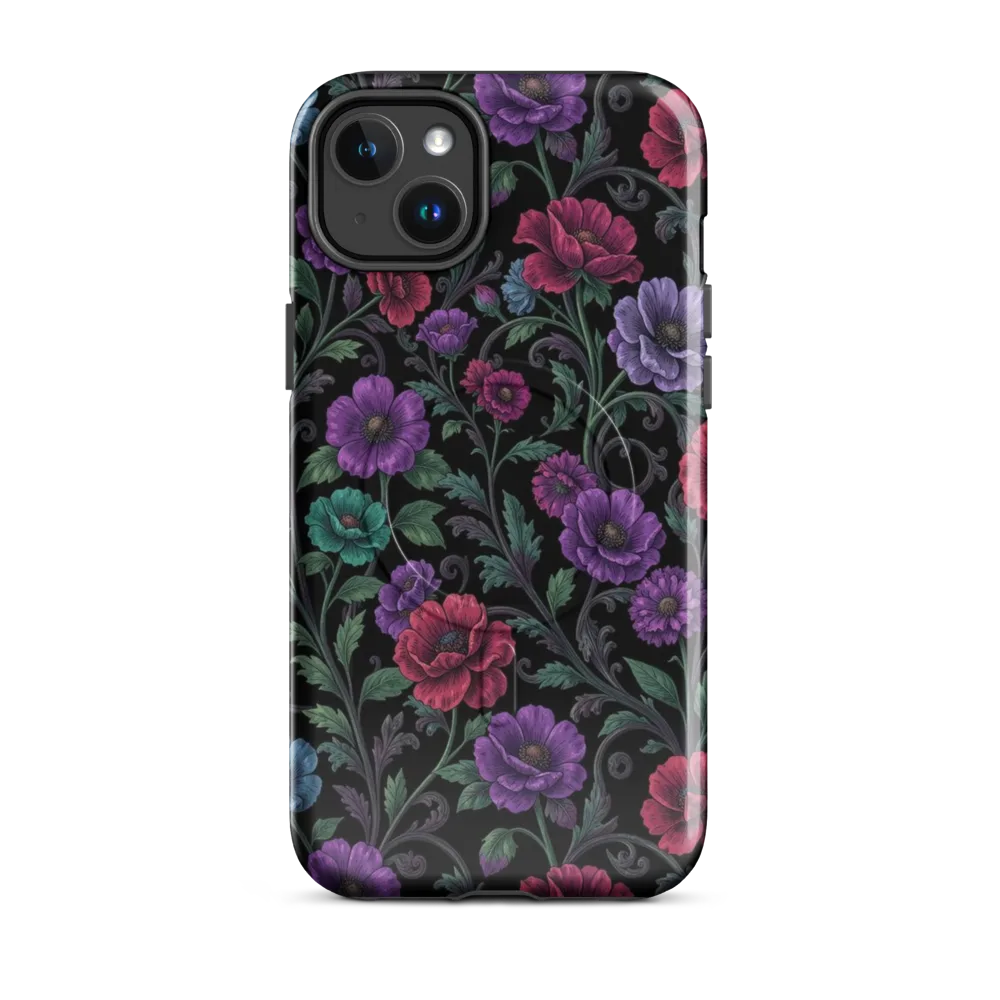 Midnight Botanical on MagSafe Tough Case for iPhone® — Front