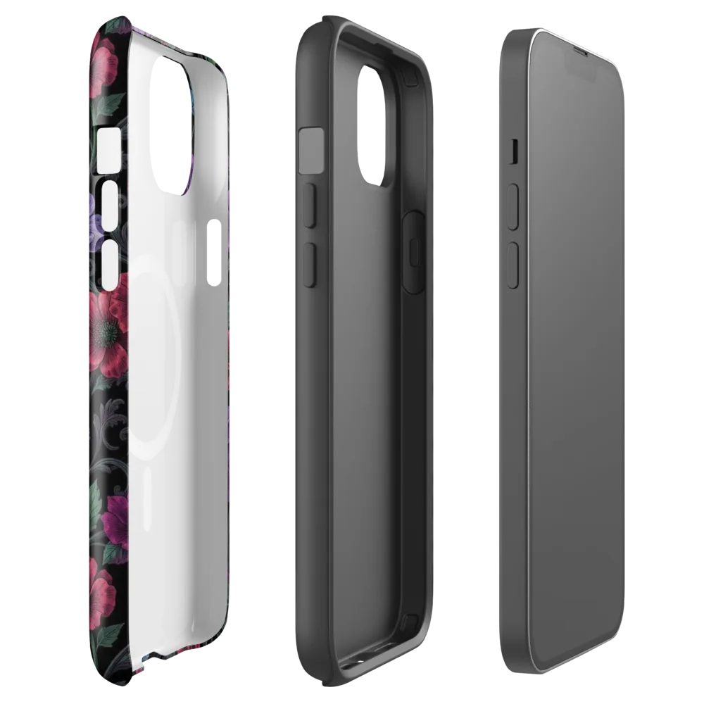 Midnight Botanical on MagSafe Tough Case for iPhone® — Front