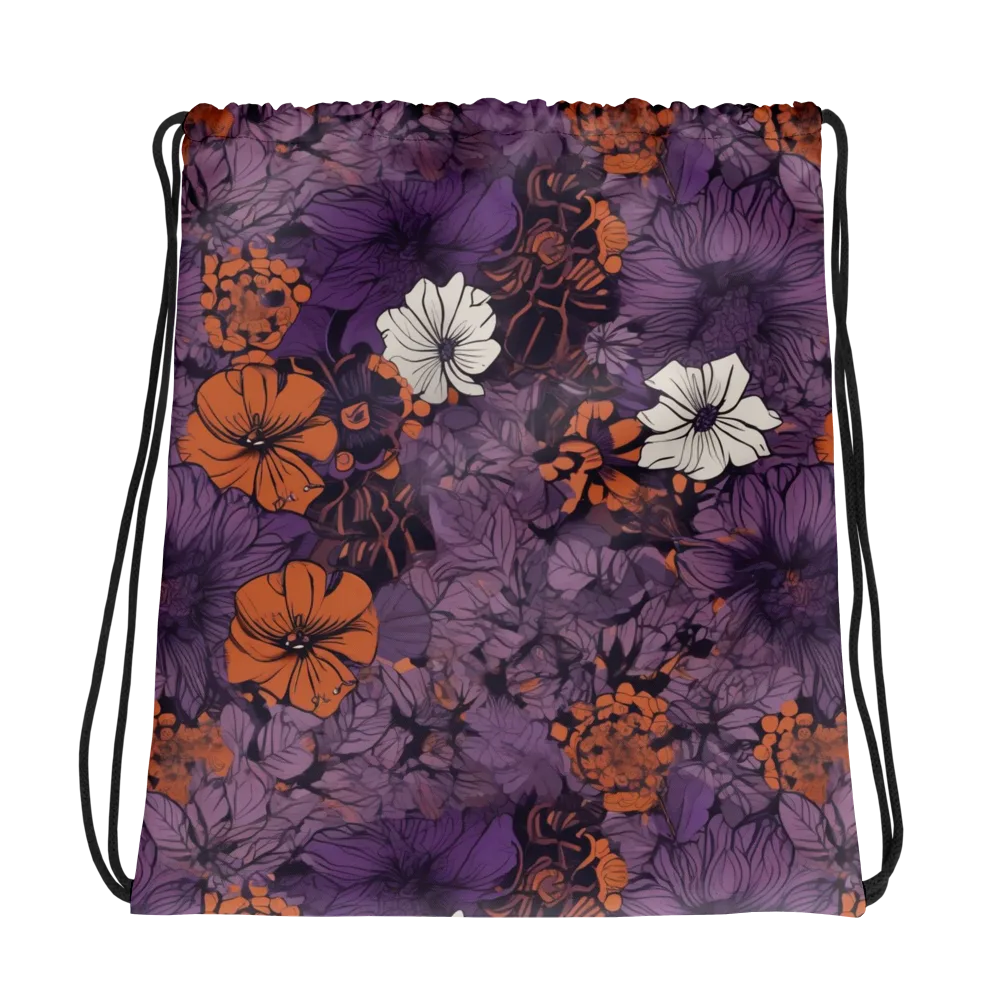Violet Ember on Drawstring Bag — Photo