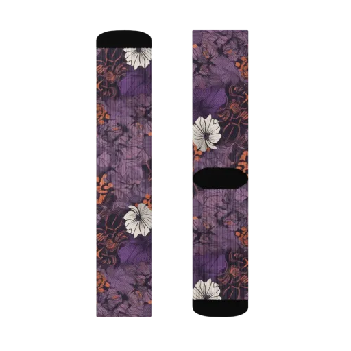 Violet Ember on a Socks