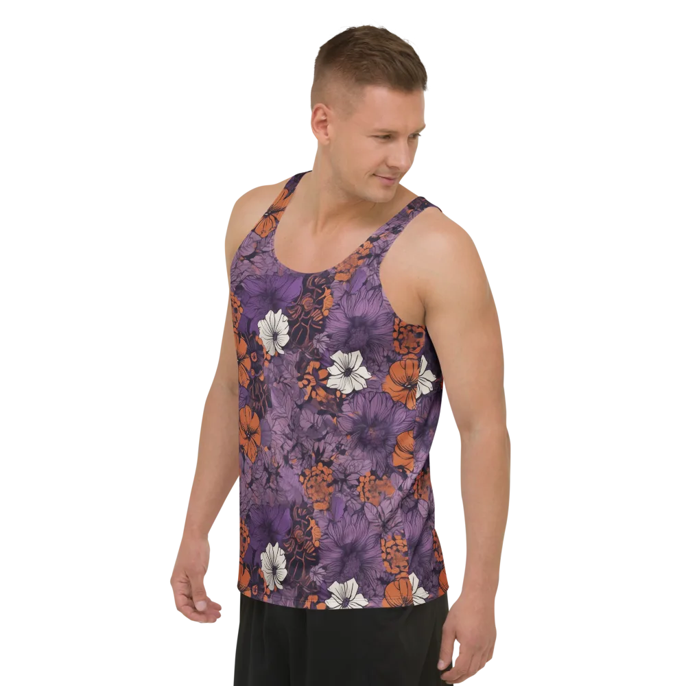 Violet Ember on Men's Tank Top — Left Front