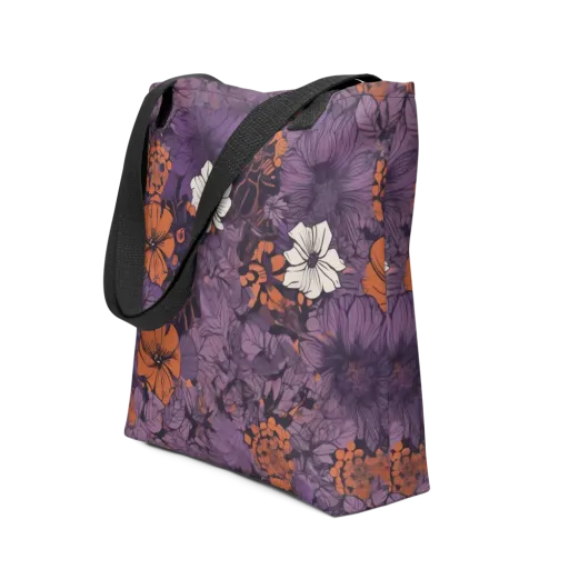 Violet Ember on a Tote Bag