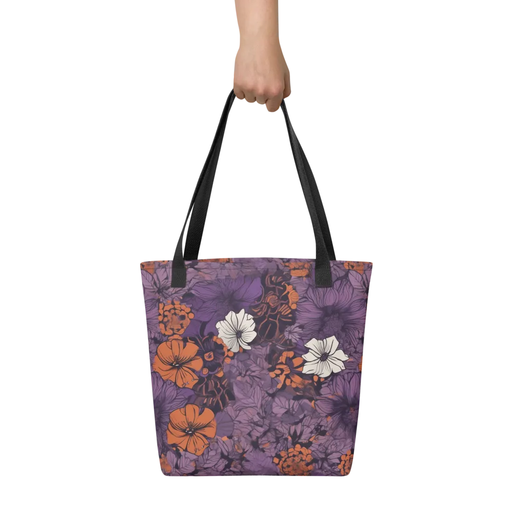 Violet Ember on Tote Bag — Front