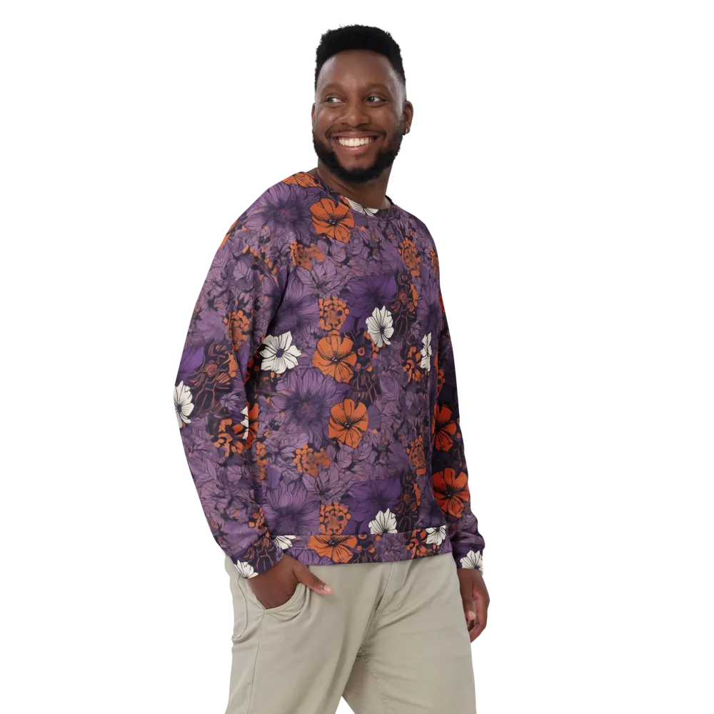 Violet Ember on Sweatshirt — Front