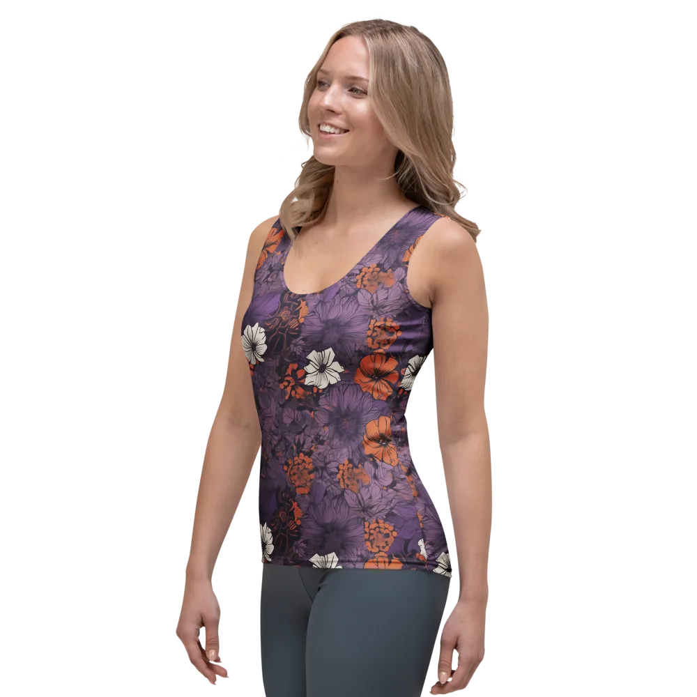 Violet Ember on Women's Tank Top — Left Front