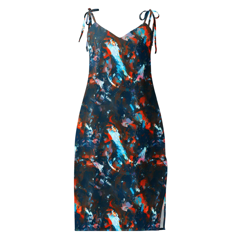 Ghenie's Whirl on Slip Dress — Front