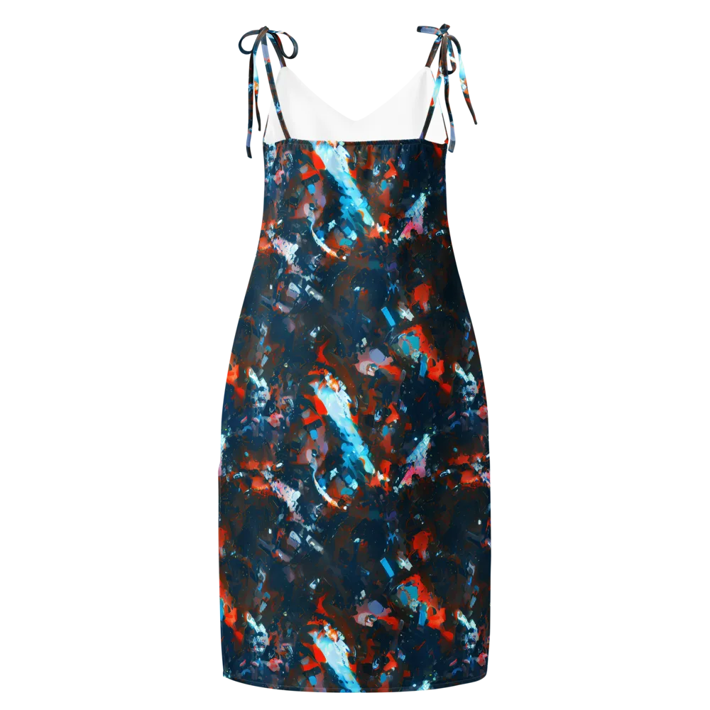 Ghenie's Whirl on Slip Dress — Back