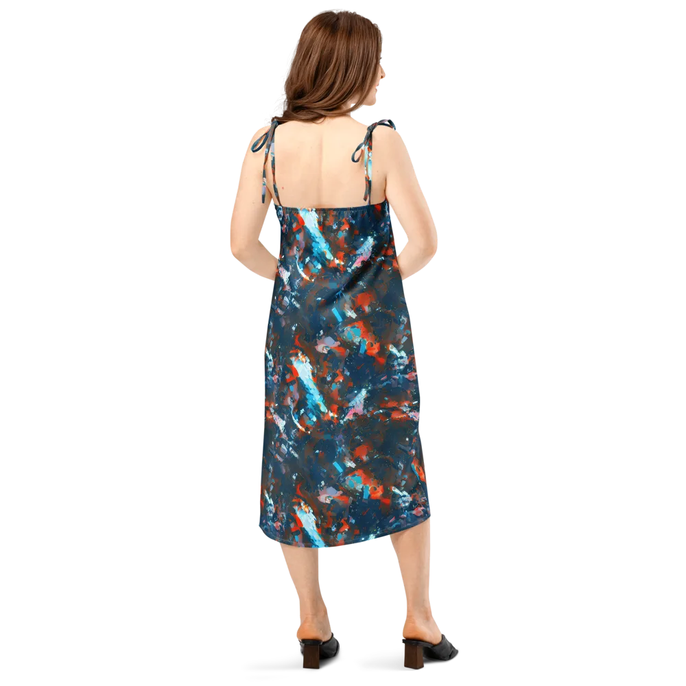 Ghenie's Whirl on Slip Dress — Back