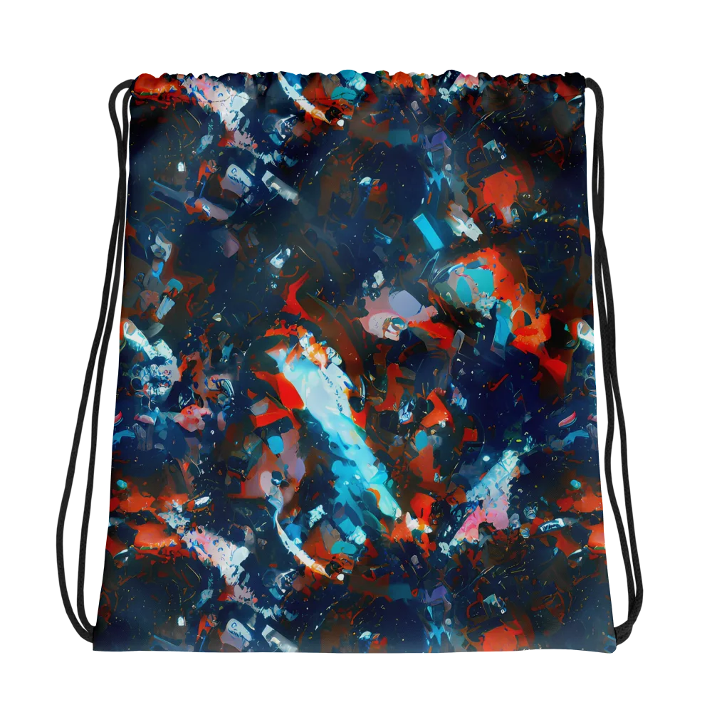 Ghenie's Whirl on Drawstring Bag — Photo
