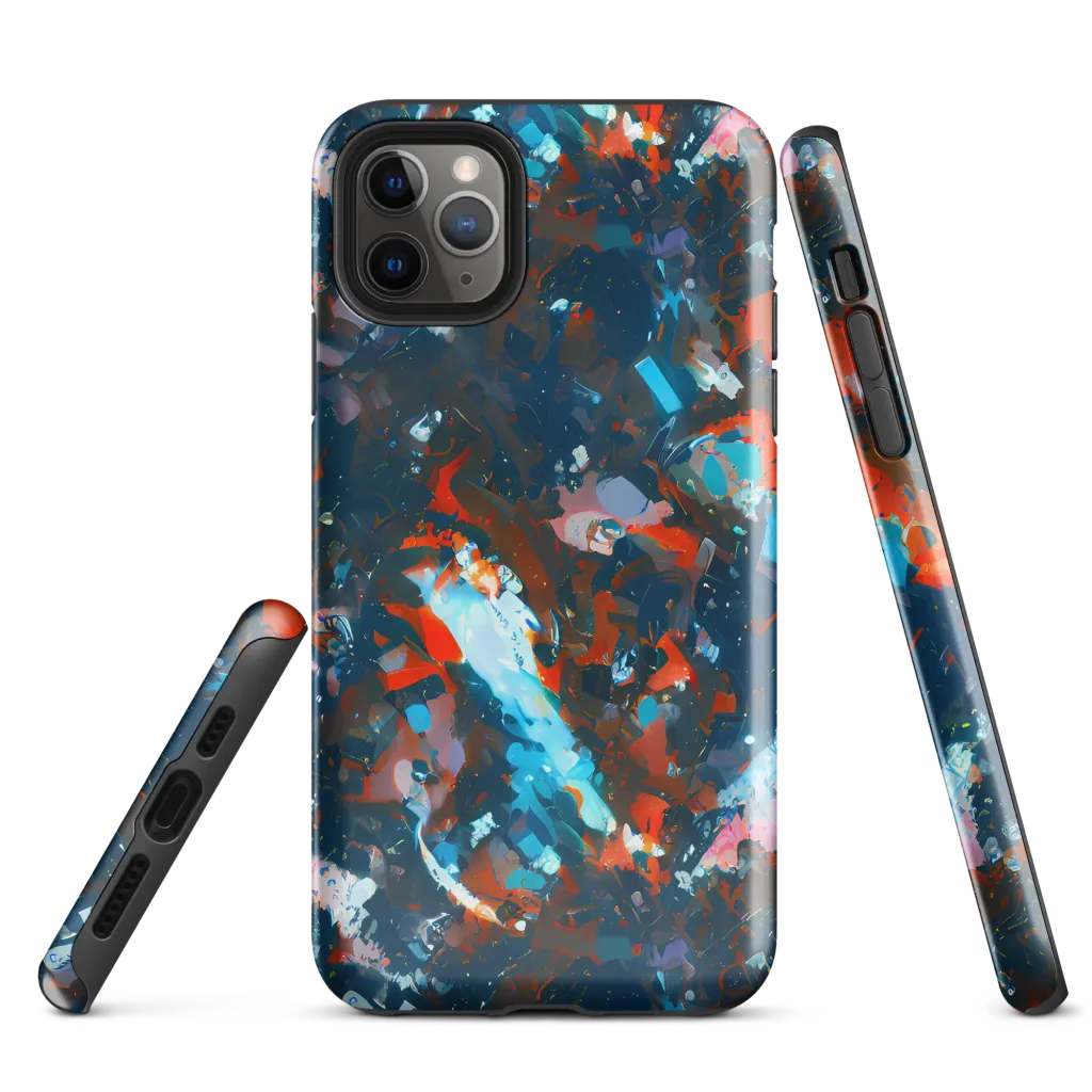 Ghenie's Whirl on Tough Case for iPhone® — Front