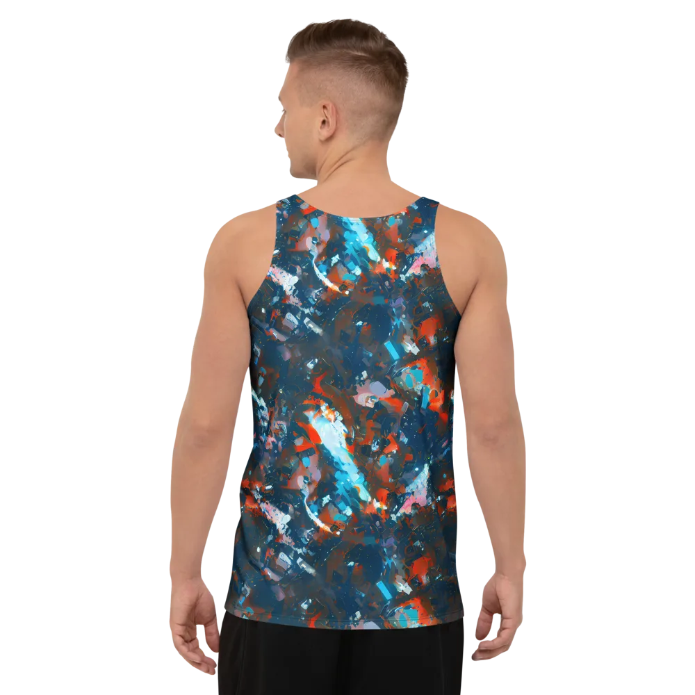 Ghenie's Whirl on Men's Tank Top — Back