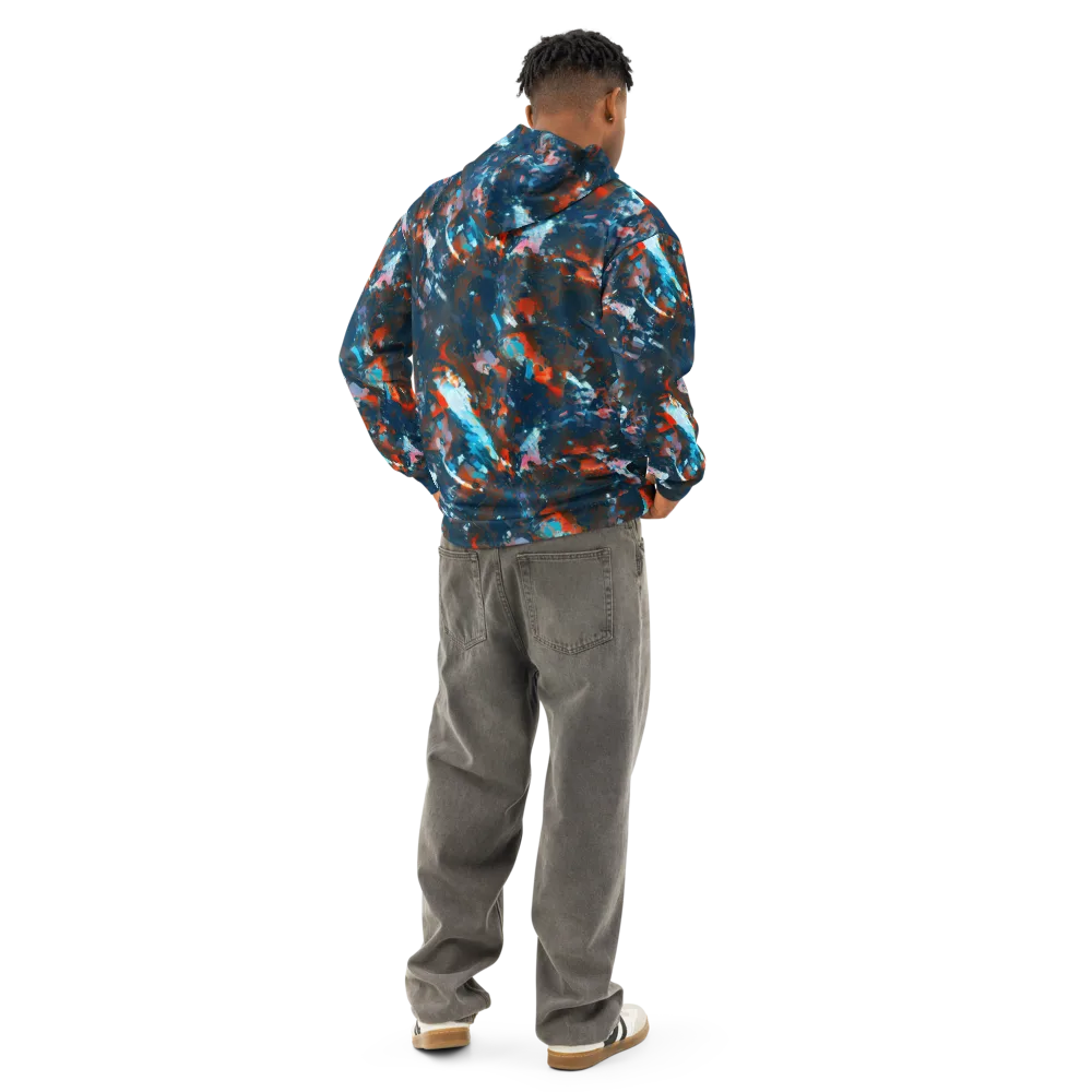 Ghenie's Whirl on Cotton Hoodie — Back